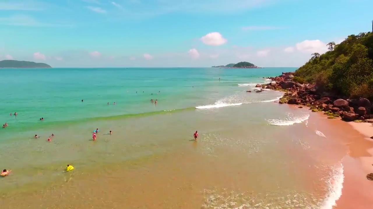 Apartamento com churrasqueira para 6 pessoas Sao Francisco do Sul Exterior foto
