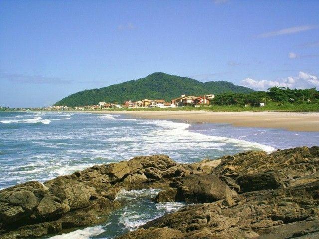 Apartamento com churrasqueira para 6 pessoas Sao Francisco do Sul Exterior foto